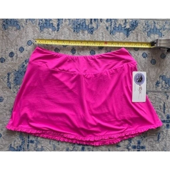 Gottex Golf & Tennis Skort Quick Drying Moisture Wicking XL Strawberry Pink - Picture 11 of 16